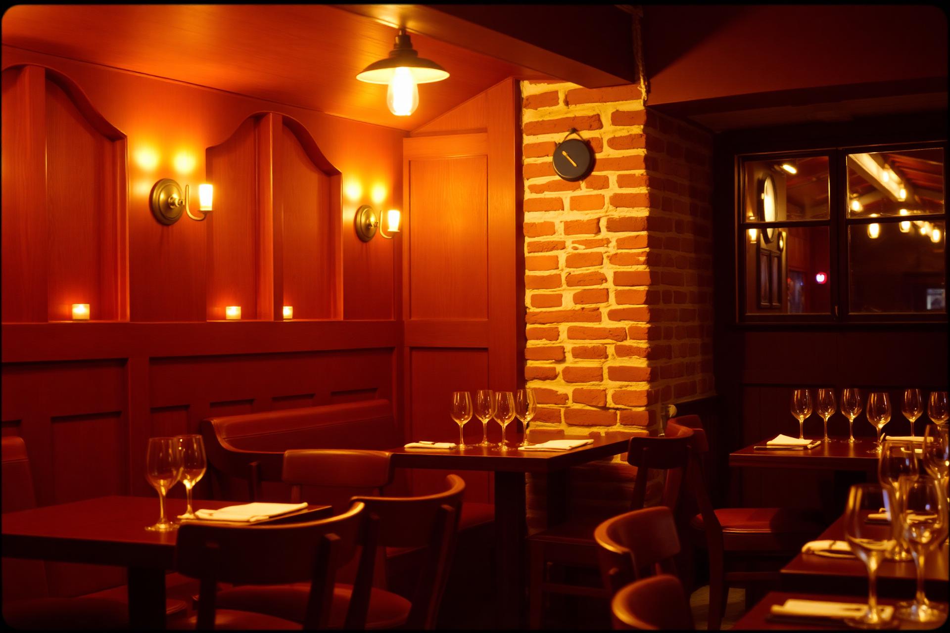 Salle du bistrot Chez Max à Lille, ambiance chaleureuse